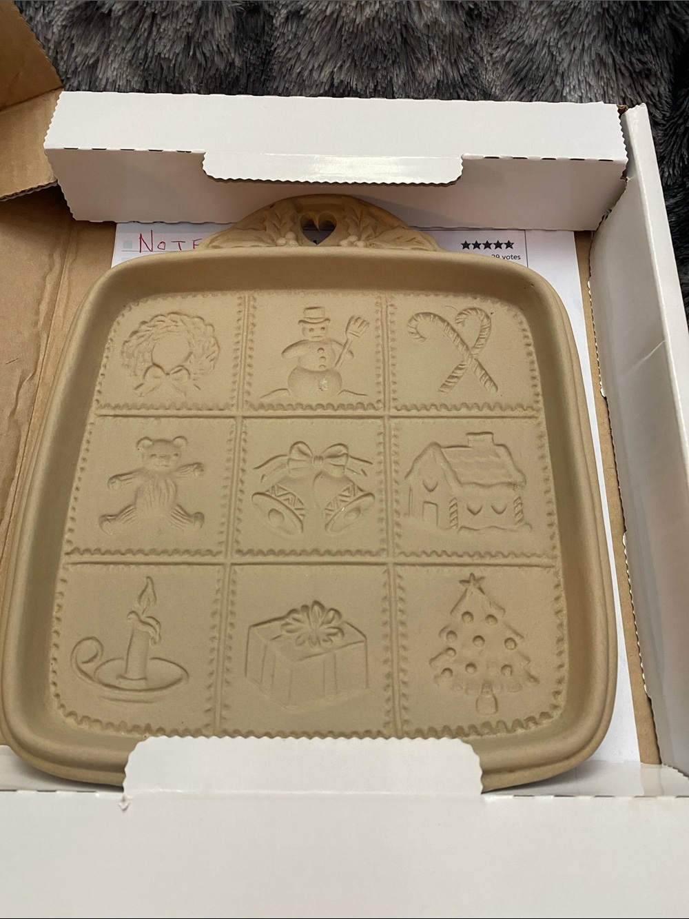Vintage Ceramic Shortbread Pan - Picture 11 of 16